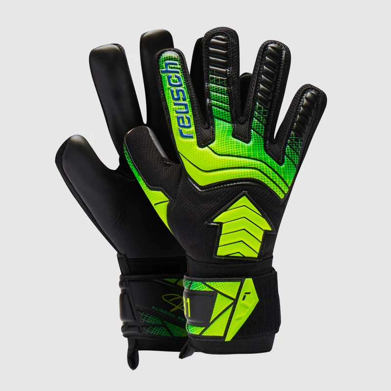 Reusch Kids Attrakt AB1 Silver GK Gloves