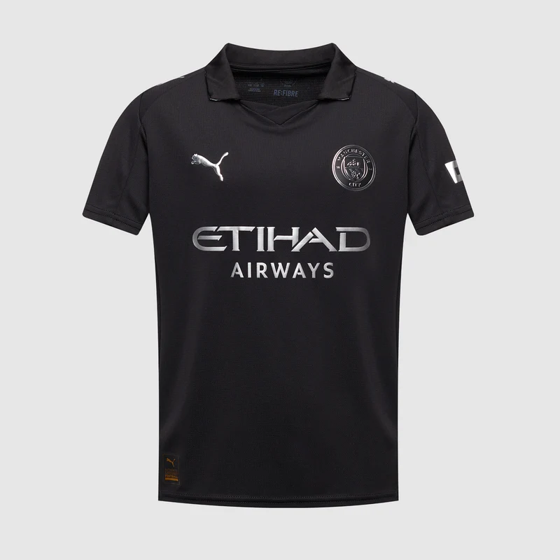 Camiseta Puma Manchester City 25/26 Segunda equipación para niños