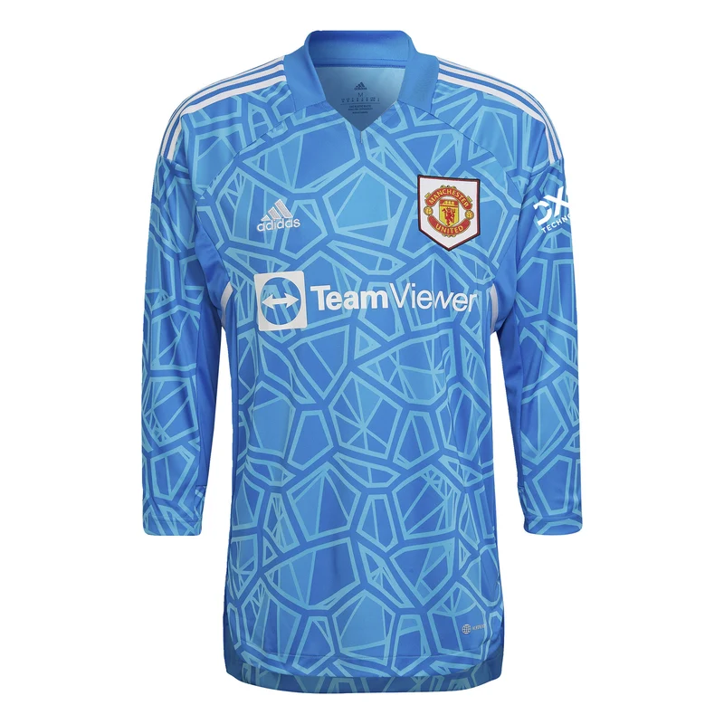 Camiseta de portero ML adidas Manchester United 22/23 Primera equipación para niños