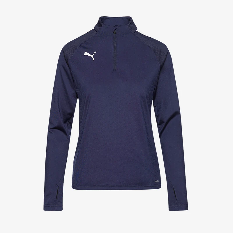 Camiseta de entrenamiento Puma Team Liga 1/4 cremallera para mujer