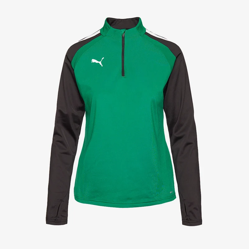 Camiseta de entrenamiento Puma Team Liga 1/4 cremallera para mujer