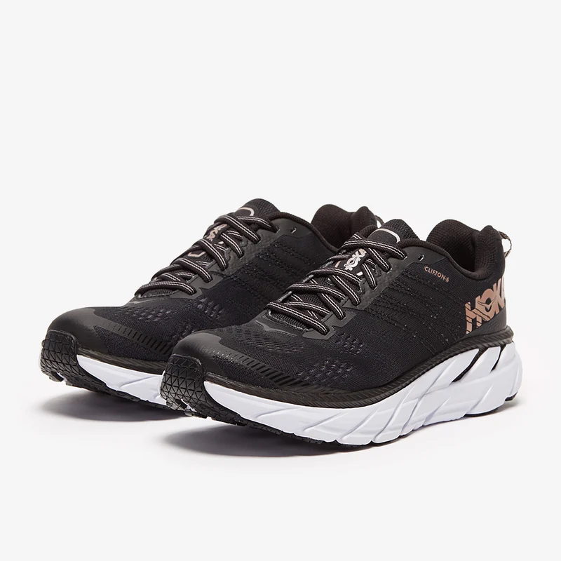 Hoka Clifton 6 para mujer - Negro