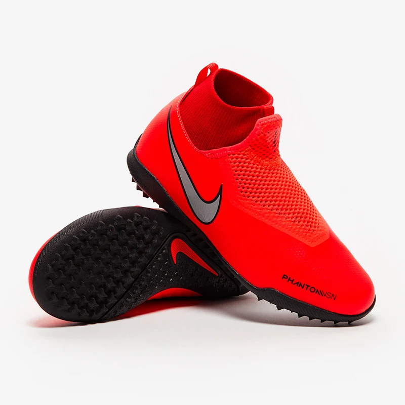 Botas de fútbol Nike Phantom VSN Academy DF TF para niños