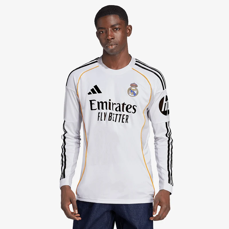 Camiseta adidas Real Madrid 25/26 ML Primera equipación