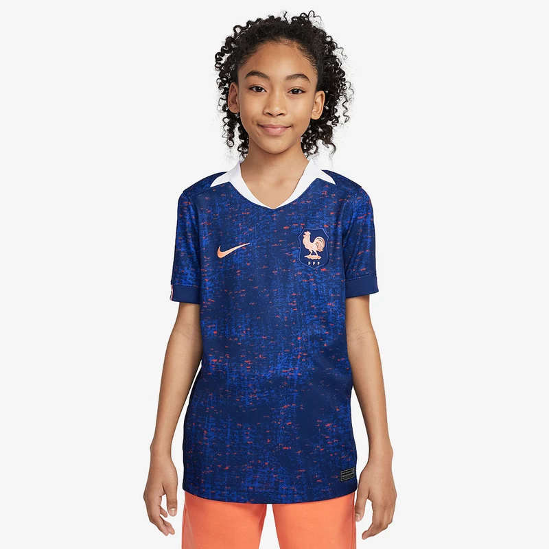 Camiseta Nike Francia 2025 Dri-FIT Stadium Primera equipación para niños