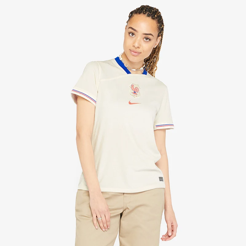 Camiseta Nike Francia 2025 Dri-FIT Stadium Segunda equipación para mujer