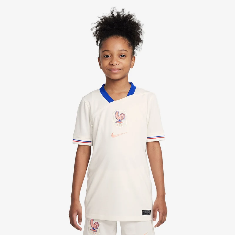 Camiseta Nike Francia 2025 Dri-FIT Stadium Segunda equipación para niños