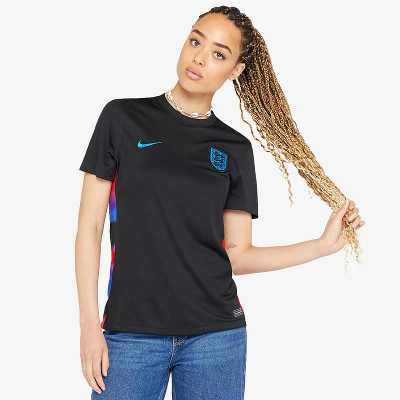 Camiseta Nike Inglaterra 2025 Dri-FIT Stadium Segunda equipación para mujer