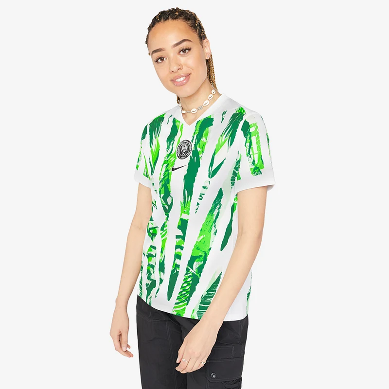 Camiseta Nike Nigeria 2025 Dri-FIT Stadium Segunda equipación para mujer