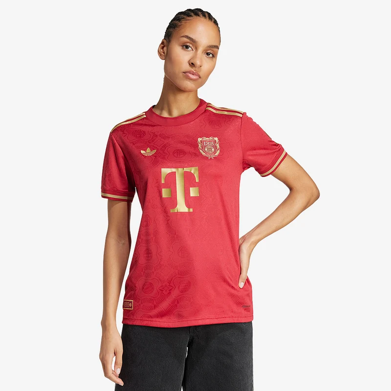 Camiseta adidas Originals Bayern Munich 125th Anniversary para mujer