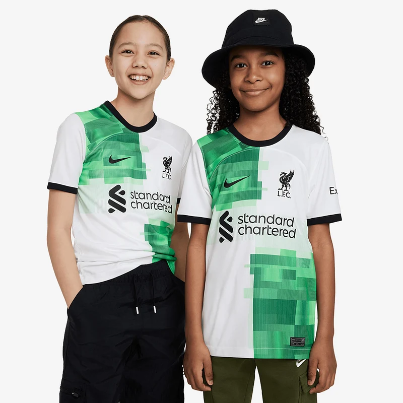 Camiseta Nike Liverpool FC 23/24 Segunda equipación Dri-Fit Stadium MC para niños