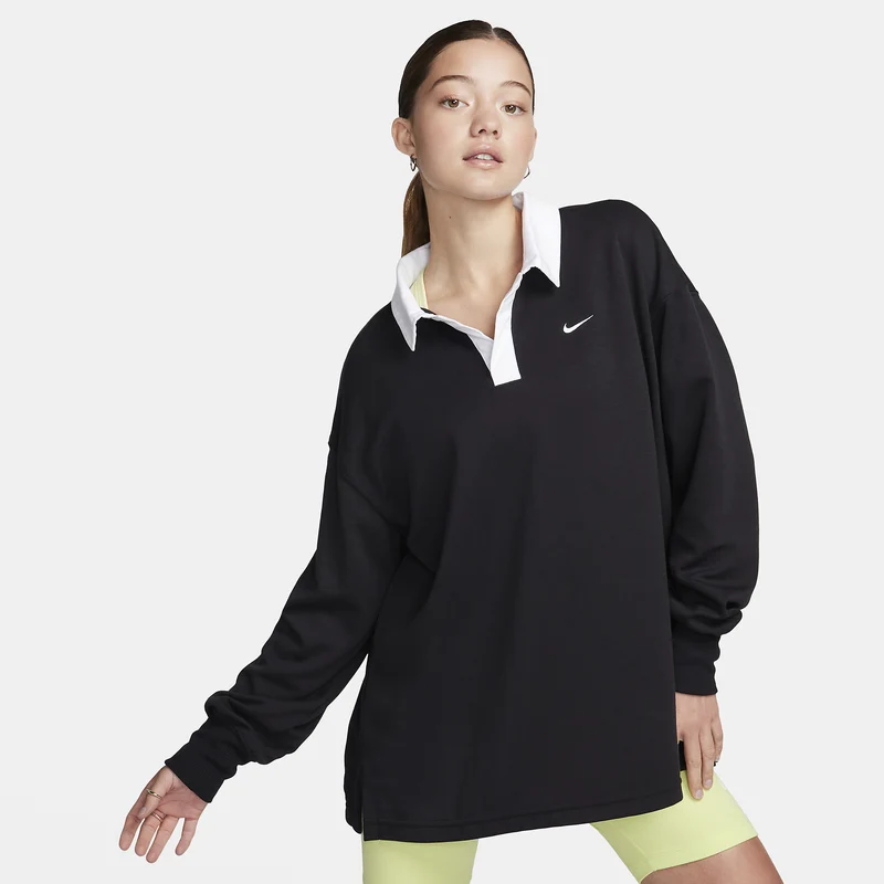 Camiseta Nike Sportswear Essential Manga larga Polo para mujer