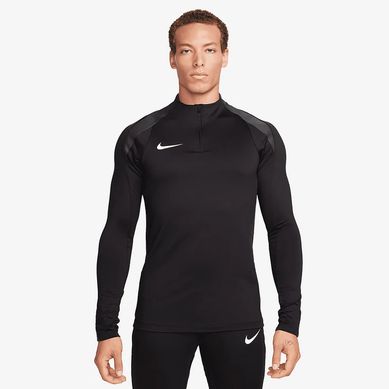 Nike Camiseta de entrenamiento de fútbol con media cremaller