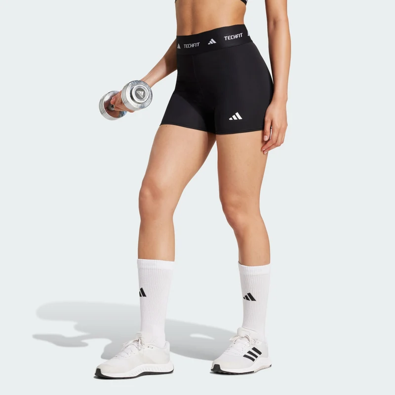 adidas Women TECHFIT Stay In Play Short Leggings
