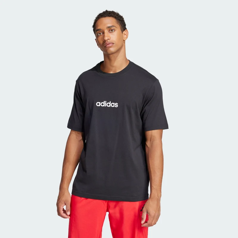 adidas Essentials Linear Single Jersey Tee