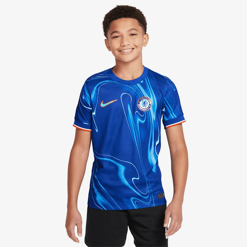 Camiseta Nike Chelsea 24/25 Dri-FIT Stadium MC Primera equipación para niños