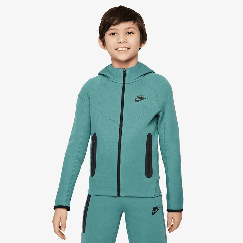 Sudadera con capucha Nike Sportswear Tech Fleece Cremallera Completa para niños (8-15A)