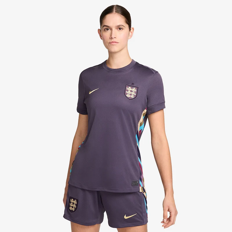Camiseta Nike Inglaterra 2024 Dri-FIT Stadium MC Segunda equipación para mujer