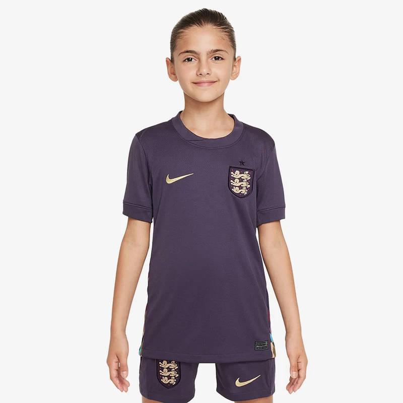 Camiseta Nike Inglaterra 2024 Dri-FIT Stadium MC Segunda equipación para niños