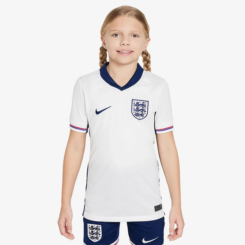 Camiseta Nike Inglaterra 2024 Dri-FIT Stadium MC Primera equipación para niños