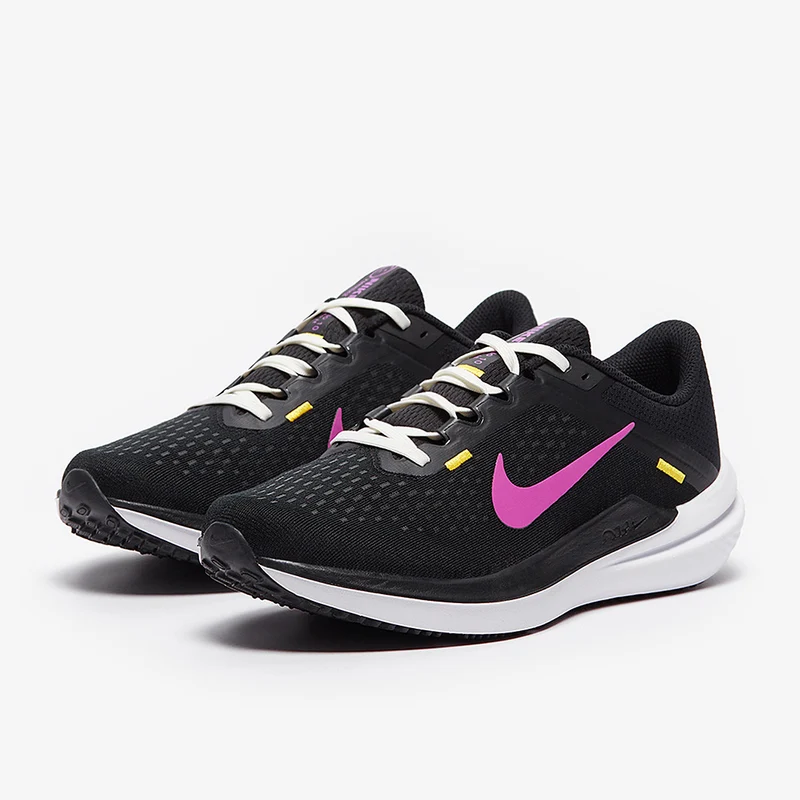 Nike Womens Winflo 10 - Black/Hyper Violet-Sail