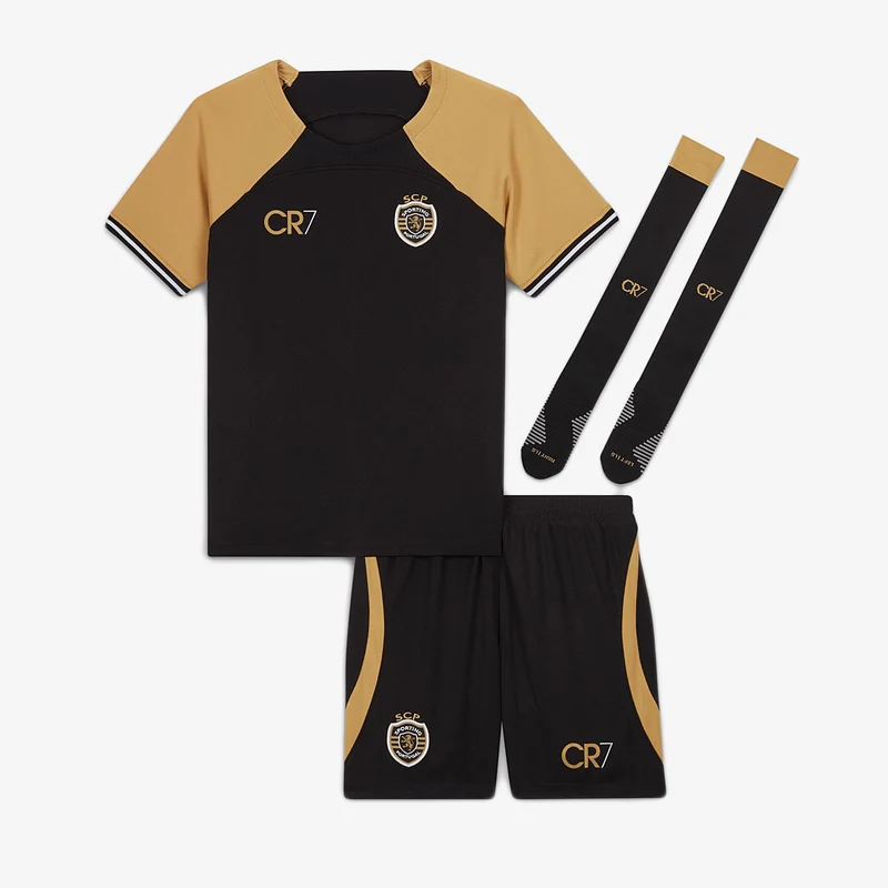 Nike Sporting CP x CR7 23/24 Little Kids Stadium Kit