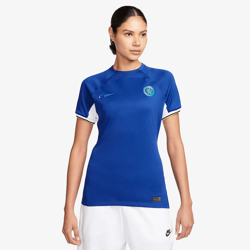 Camiseta Nike Chelsea 23/24 Primera equipación Dri-Fit Stadium MC para mujer