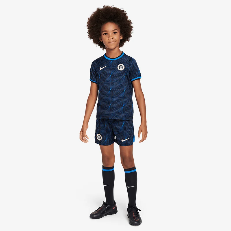 Segunda equipación Nike Chelsea FC 23/24 Dri-Fit para niños pequeños