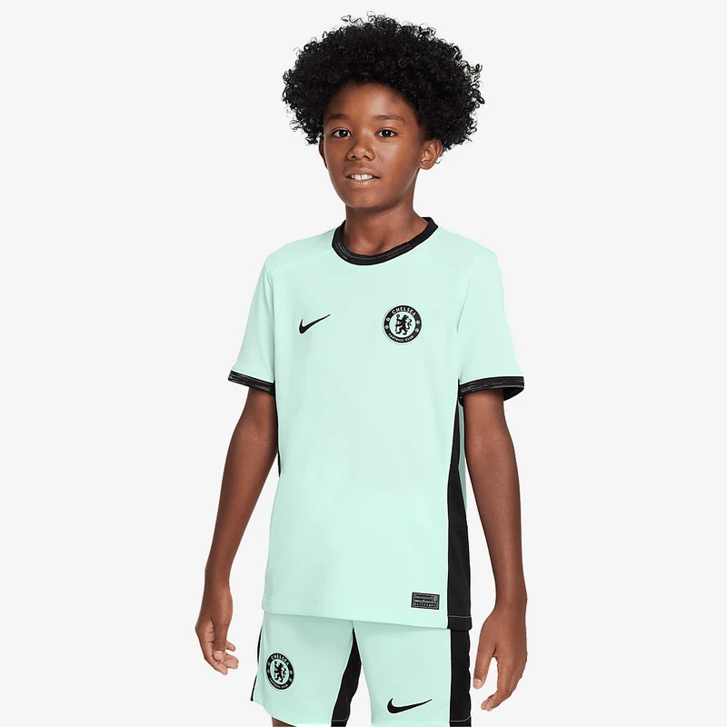 Camiseta Nike Chelsea 23/24 Dri-Fit Stadium Tercera Equipación MC para niños