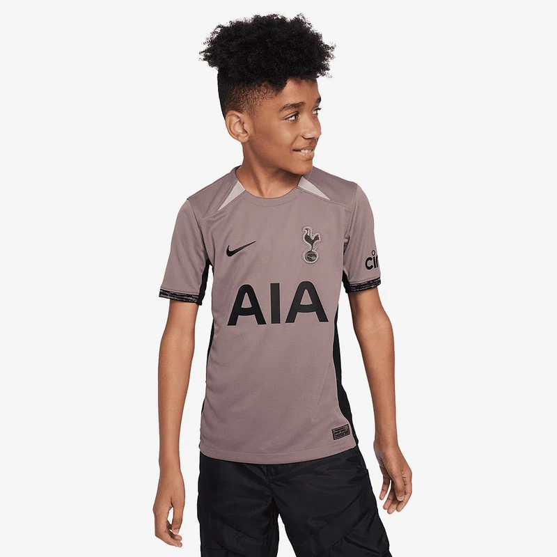 Camiseta Nike Tottenham Hotspur FC 23/24 Dri-Fit Stadium Tercera Equipación MC para niños