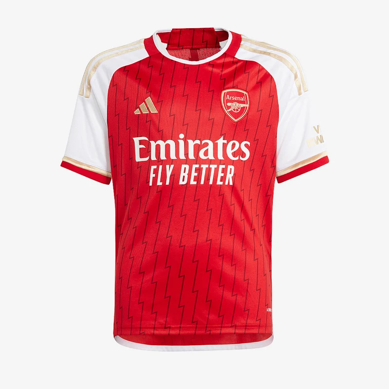Camiseta adidas Arsenal 23/24 Primera equipación para niños