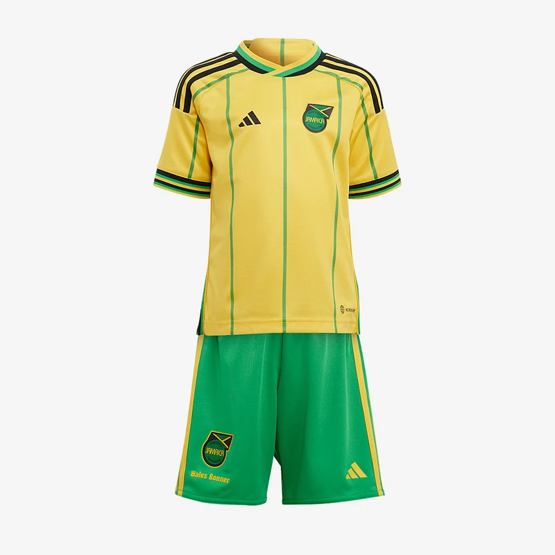 adidas Little Kids Jamaica 2023 Home Mini Kit