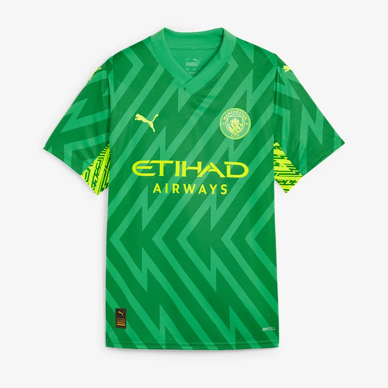 Camiseta Puma Manchester City FC 23/24 MC GK para niños