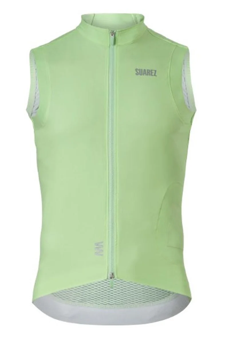 Chaleco Cortavientos Ciclismo Suarez Hombre Barrier Green2.5