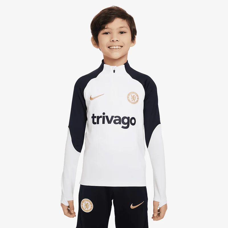 Camiseta Nike Chelsea FC 23/24 Dri-Fit Strike Drill para niños