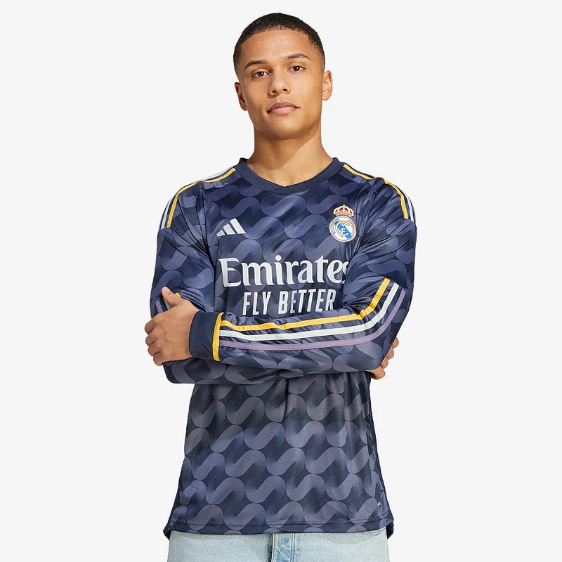 Camiseta adidas Real Madrid 23/24 Segunda equipación ML
