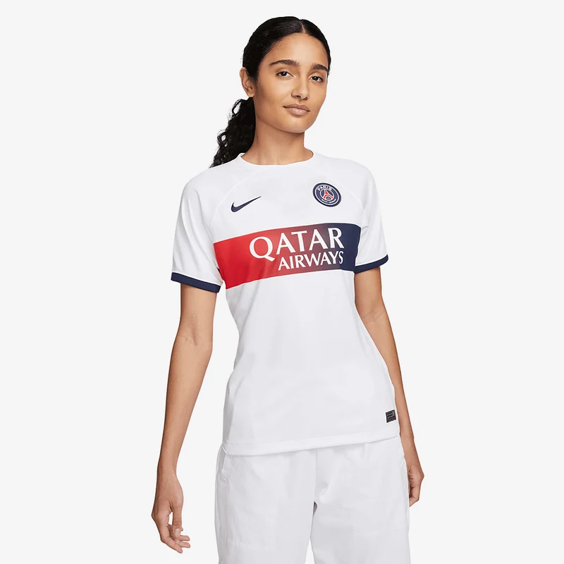 Camiseta Nike Paris Saint-Germain 23/24 Dri-Fit Stadium Segunda equipación para mujer