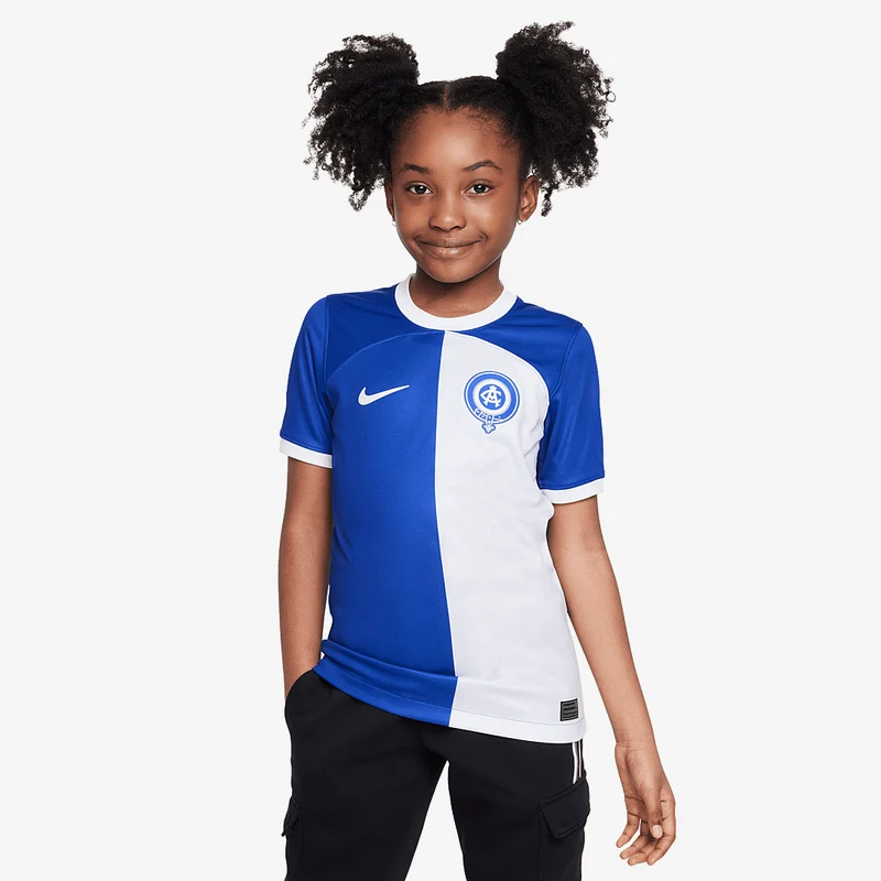 Nike Atletico Madrid 23/24 Kids Dri-Fit Away Stadium SS Shirt