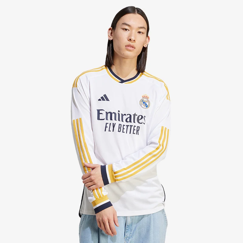 Camiseta adidas Real Madrid 23/24 ML Primera equipación