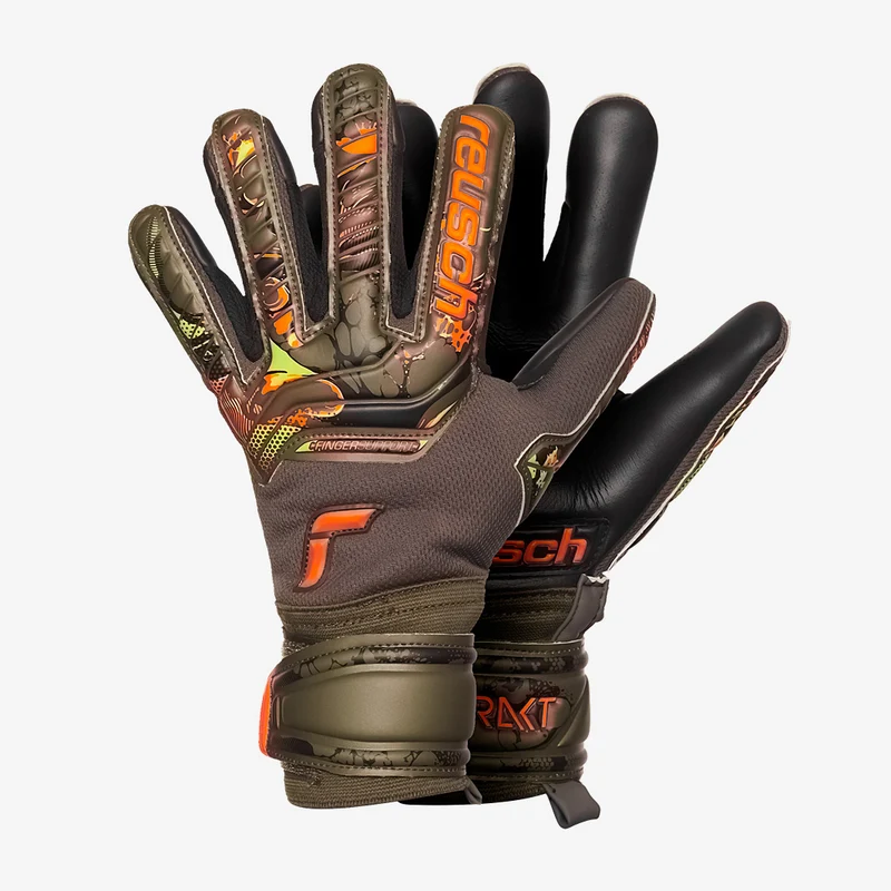 Reusch Attrakt Grip Evolution Finger Support para niños