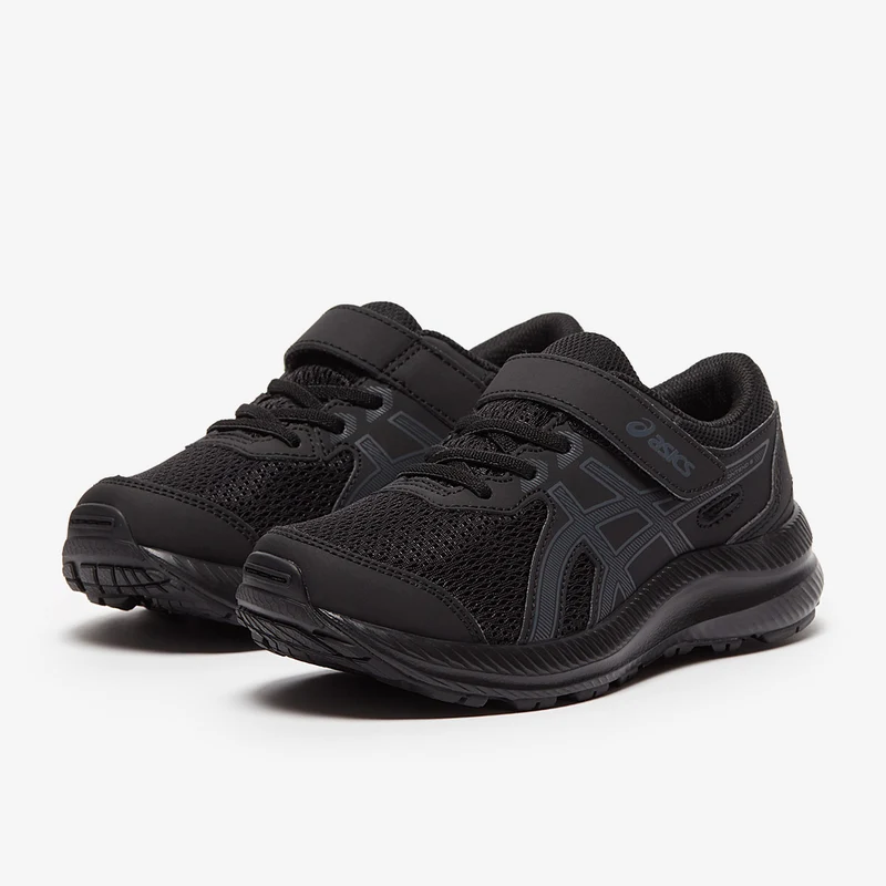 ASICS Contend 8 PS para niños - Negro