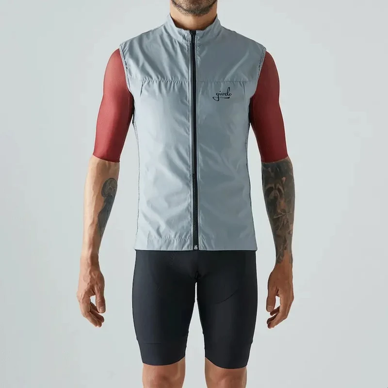 Chaleco Ciclismo Sin género Givelo Quick Free Gris