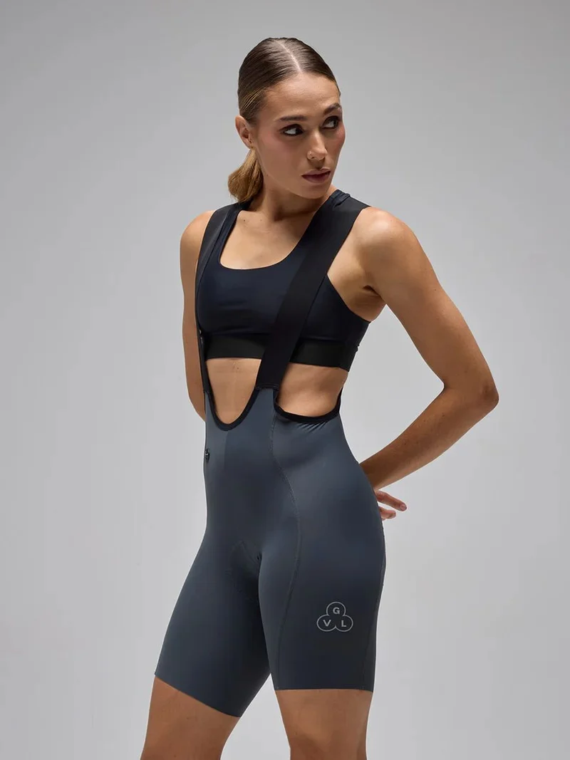 Pantaloneta Ciclismo C/T Mujer Givelo G90 Ultra BIB Grey