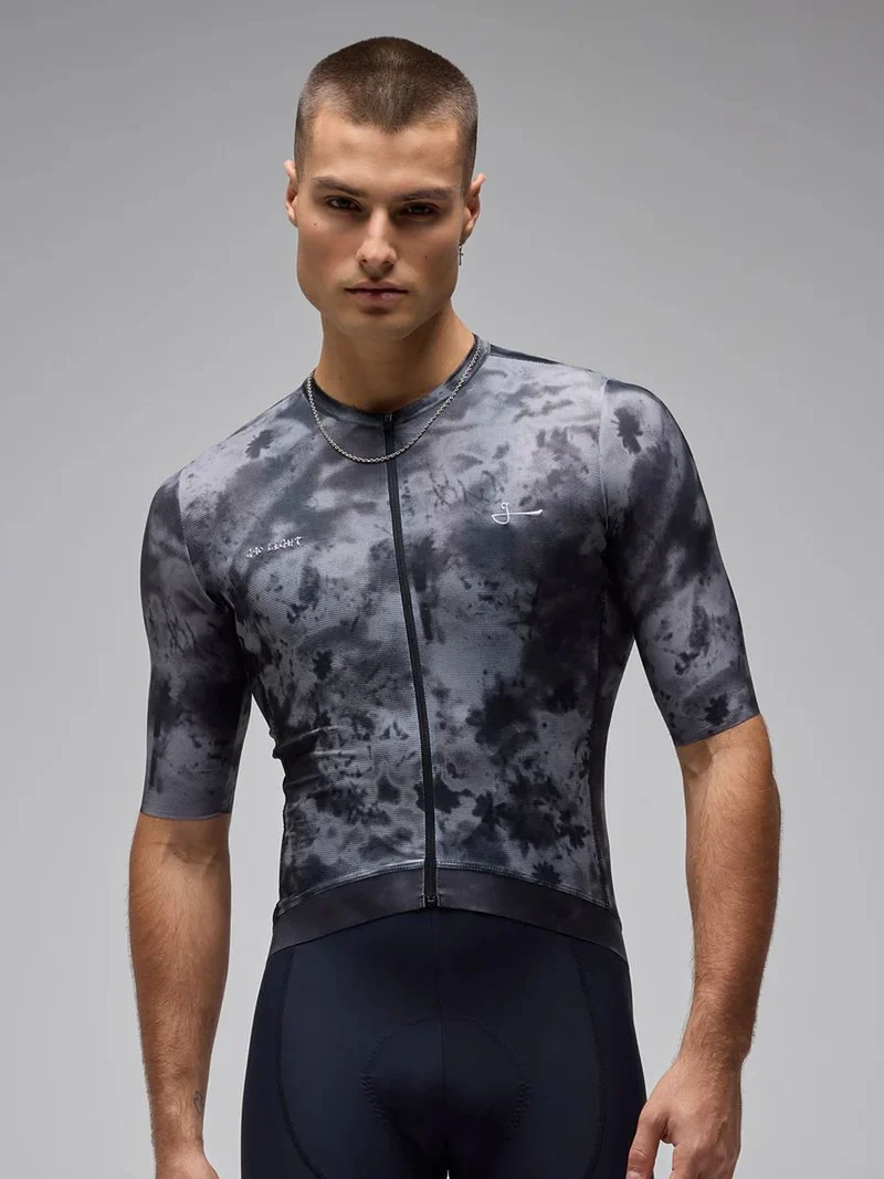 Jersey Ciclismo M/C Givelo G90 Light Botanic Black
