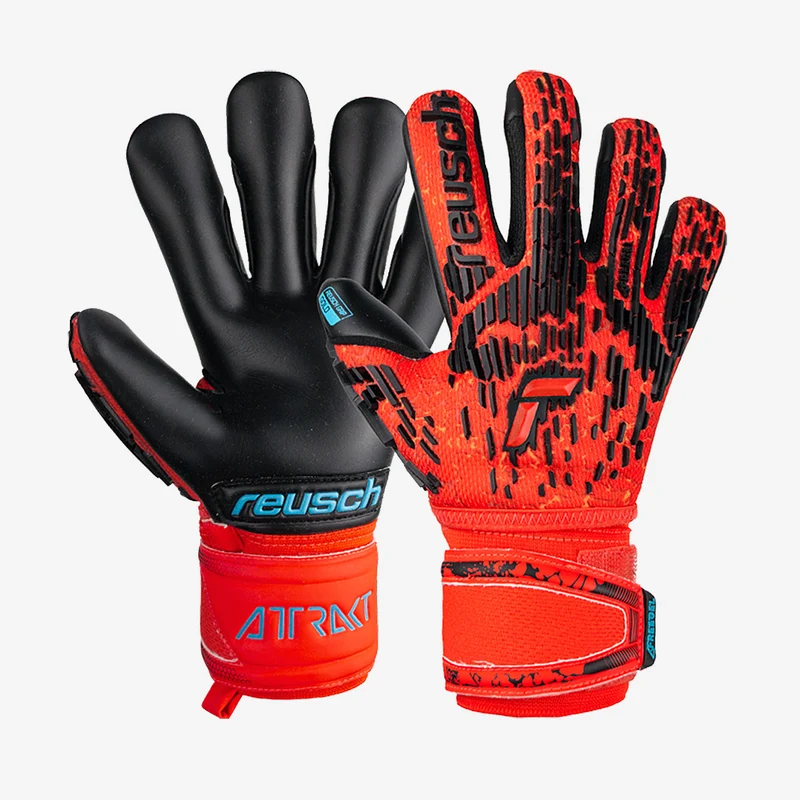 Reusch Attrakt Freegel Gold Finger Support para niños