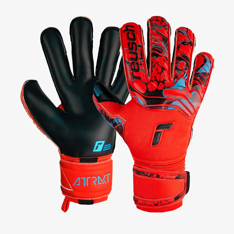 Reusch Attrakt Gold X Evolution Cut Finger Support