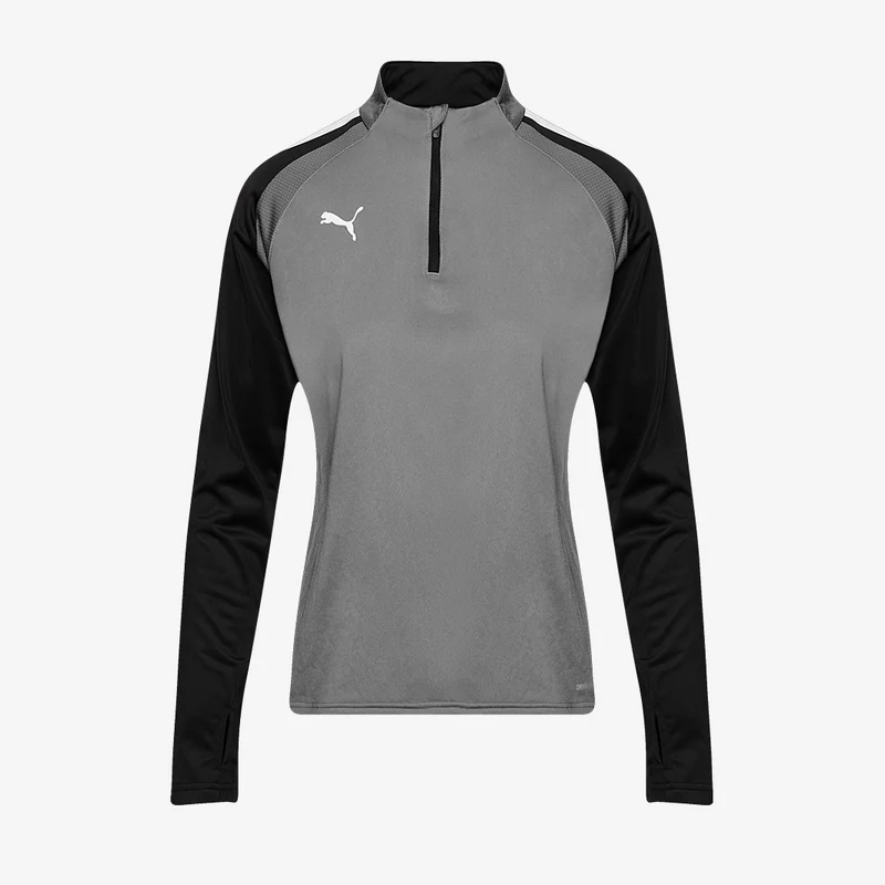 Camiseta de entrenamiento Puma Team Liga 1/4 cremallera para mujer