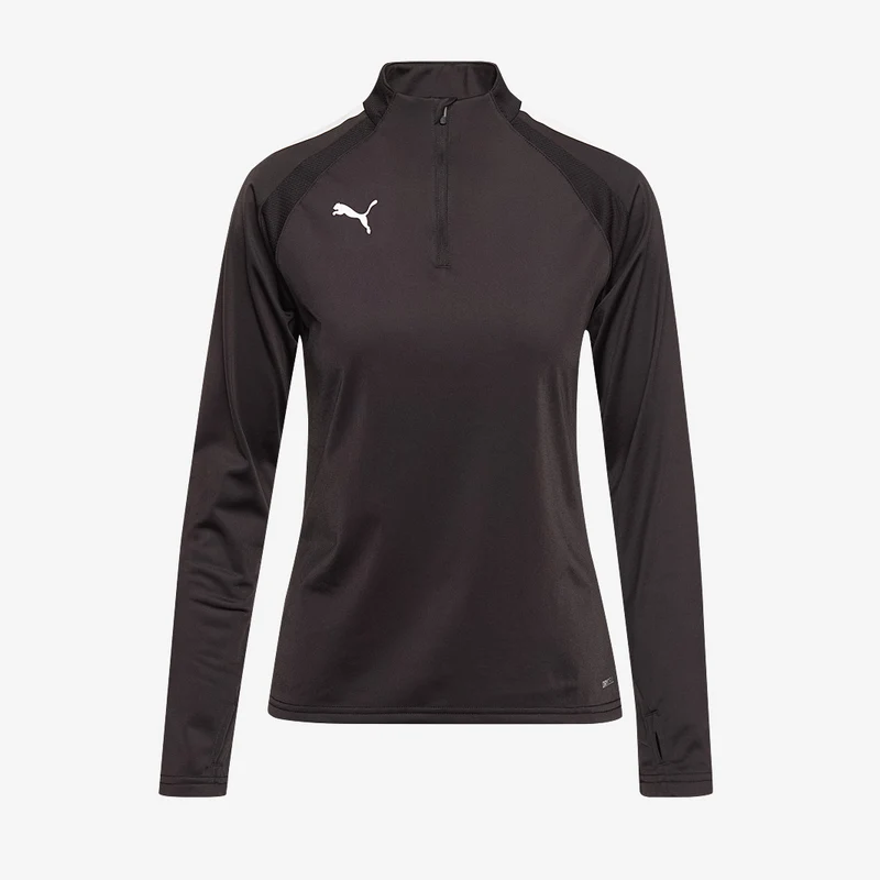 Camiseta de entrenamiento Puma Team Liga 1/4 cremallera para mujer