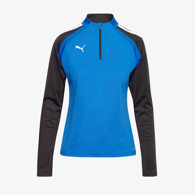 Camiseta de entrenamiento Puma Team Liga 1/4 cremallera para mujer