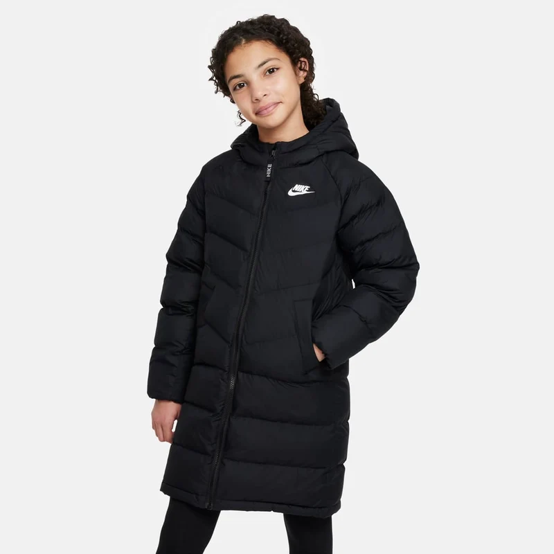 Nike Parka con capucha y relleno sintético